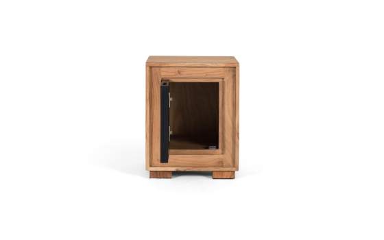 Mesita de Noche Contemporanea 1 Puerta Serie Adaniell