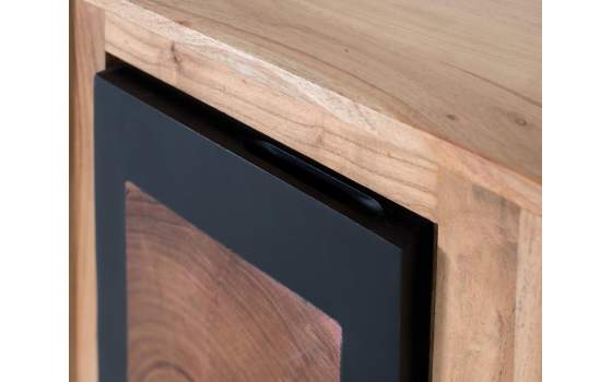 Mesita de Noche Contemporanea 1 Puerta Serie Adaniell