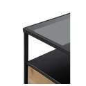 Mesita de Noche Industrial 1 Cajon Madera Metal Baillet