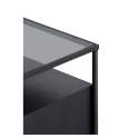 Mesita de Noche Industrial 1 Cajon Madera Metal Baillet