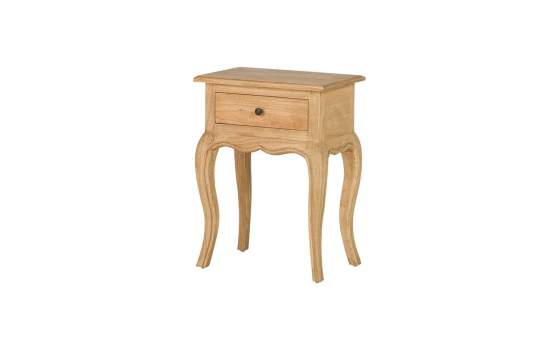 Mesita de Noche Rustica Clasica 1 Cajon - Serie Alepy