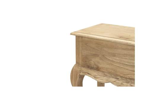 Mesita de Noche Rustica Clasica 1 Cajon - Serie Alepy