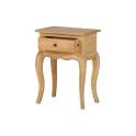 Mesita de Noche Rustica Clasica 1 Cajon - Serie Alepy
