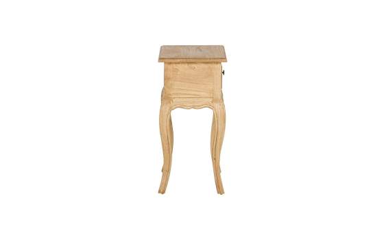 Mesita de Noche Rustica Clasica 1 Cajon - Serie Alepy