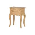 Mesita de Noche Rustica Clasica 1 Cajon - Serie Alepy