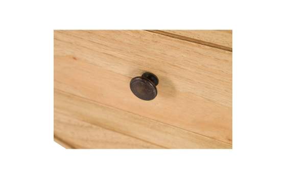 Mesita de Noche Rustica Clasica 1 Cajon - Serie Alepy