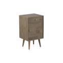 Mesita Dormitorio 1 Cajon 1 Puerta Estilo Actual Serie Aerost