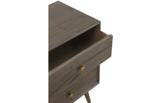 Mesita Dormitorio 1 Cajon 1 Puerta Estilo Actual Serie Aerost