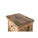 Mesita Dormitorio 1 Cajon 1 Puerta Oriental Decorada Anthin
