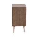 Mesita Dormitorio 1 Cajon Decorado Estilo Retro Serie Patrones