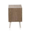 Mesita Dormitorio 2 Cajones Decorados Estilo Retro Patrones