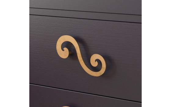 Mesita Dormitorio Clasica con 3 Cajones Madera Serie Medea Mesita Dormitorio Clasica con 3 Cajones Madera Serie Medea