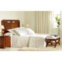 2 Mesita Dormitorio Colonial 3 Cajones Serie Anlezy