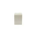 Mesita Dormitorio Moderna 1 Cajon Color Crema Brillo Amalfi