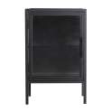 Mesita Industrial Metal Acristalada 1 Puerta Serie Kilrea Mesita Industrial Metal Acristalada 1 Puerta Serie Kilrea