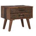 Mesita Madera Rustica Reciclada Serie Agarden