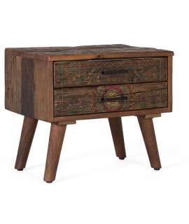 Mesita Madera Rustica Reciclada Serie Agarden