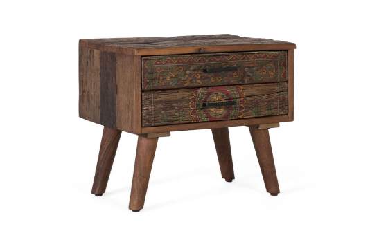 Mesita Madera Rustica Reciclada Serie Agarden