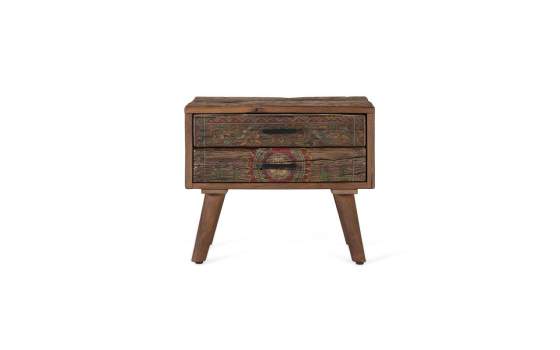 Mesita Madera Rustica Reciclada Serie Agarden