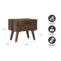 Mesita Madera Rustica Reciclada Serie Agarden