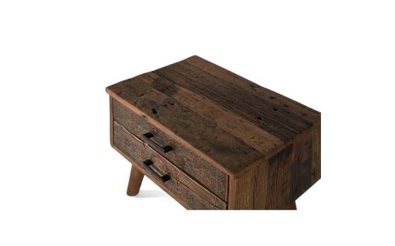 Mesita Madera Rustica Reciclada Serie Agarden