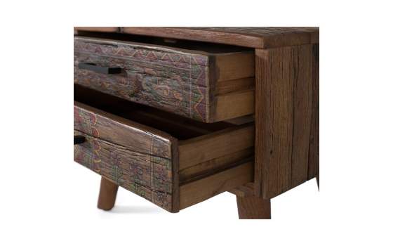 Mesita Madera Rustica Reciclada Serie Agarden
