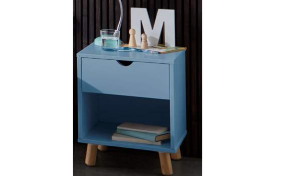 Mesita Noche 1 Cajón Colores Serie Arredas Mesita Noche 1 Cajón Colores Serie Arredas