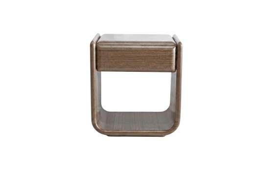 Mesita Noche 1 Cajon Estilo Moderno - Serie Koru
