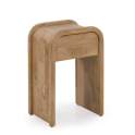 Mesita Noche 1 Cajon Madera Mango Natural - Serie Attle