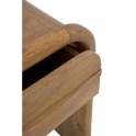 Mesita Noche 1 Cajon Madera Mango Natural - Serie Attle