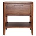 Mesita Noche 1 Cajon y Estante Estilo Colonial Serie Oporto
