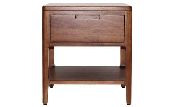 Mesita Noche 1 Cajon y Estante Estilo Colonial Serie Oporto