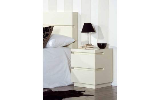 2 Mesita Noche Estilo Colonial 2 Cajones Serie Ansty