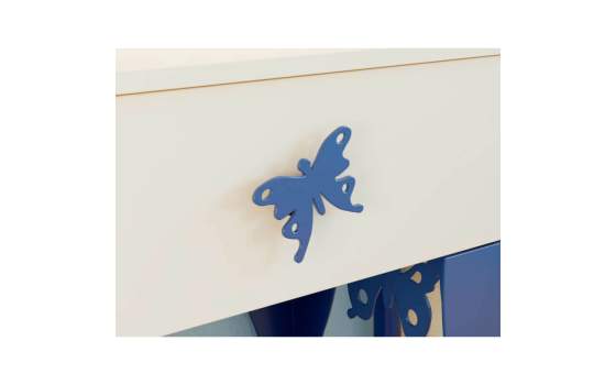 Mesita Noche Juvenil Forja con 1 Cajon Madera Mark Mesita Noche Juvenil Forja con 1 Cajon Madera Mark