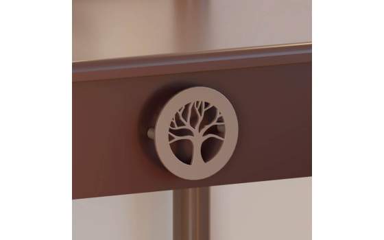 Mesita Noche Moderna con 1 Cajon Madera Serie Iris