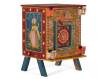 Mesita Noche Oriental Colores 1 Puerta 1 Cajón - Serie Akai