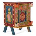 Mesita Noche Oriental Colores 1 Puerta 1 Cajón - Serie Akai