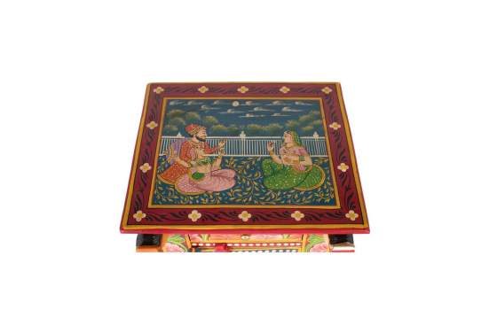 Mesita Noche Oriental Colores 1 Puerta 1 Cajón - Serie Akai