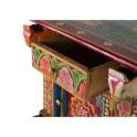 Mesita Noche Oriental Colores 1 Puerta 1 Cajón - Serie Akai