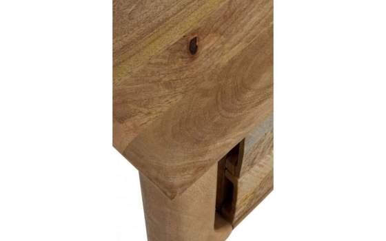 Mesita Noche Rustica Decape Madera Mango Serie Atrade