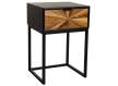 Mesita Noche Rustica Industrial 1 Cajon - Serie Antoin