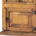 Mesita Noche Rustica Mejicana 1 Cajon y Puerta Madera Maciza