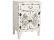 Mesita Oriental Blanca Decape 1 Cajon 2 Puertas Makalu