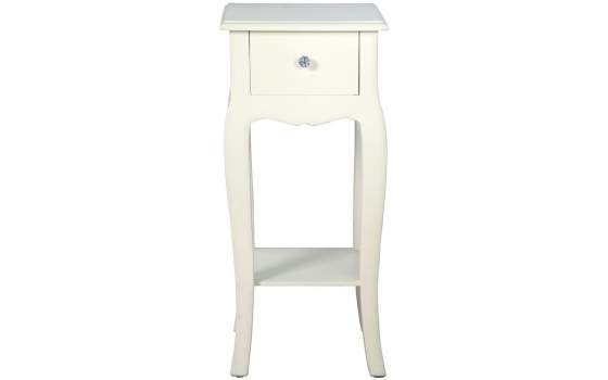 Mesita Telefono 1 Cajon Blanco Clasico Serie Acatts