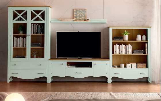 Modular Para el Salon Estilo Provenzal Serie Praga Composicion 1