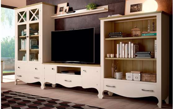 Modular Para el Salon Estilo Provenzal Serie Praga Composicion 1