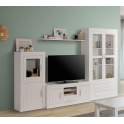 Modular Para Salon Estilo Actual Blanco 297 cm Serie Aranys