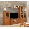 Modular Para Salon Estilo Rustico 297 cm Serie Arcotan