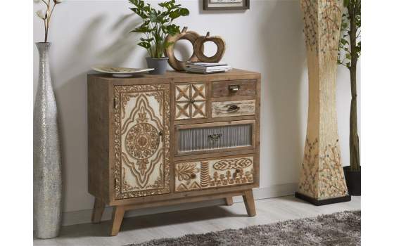 Mueble Aparador Tallado Decorado Alisa