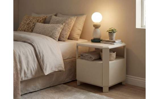 Mueble Auxiliar 1 Cajon Arena Serie Lennier